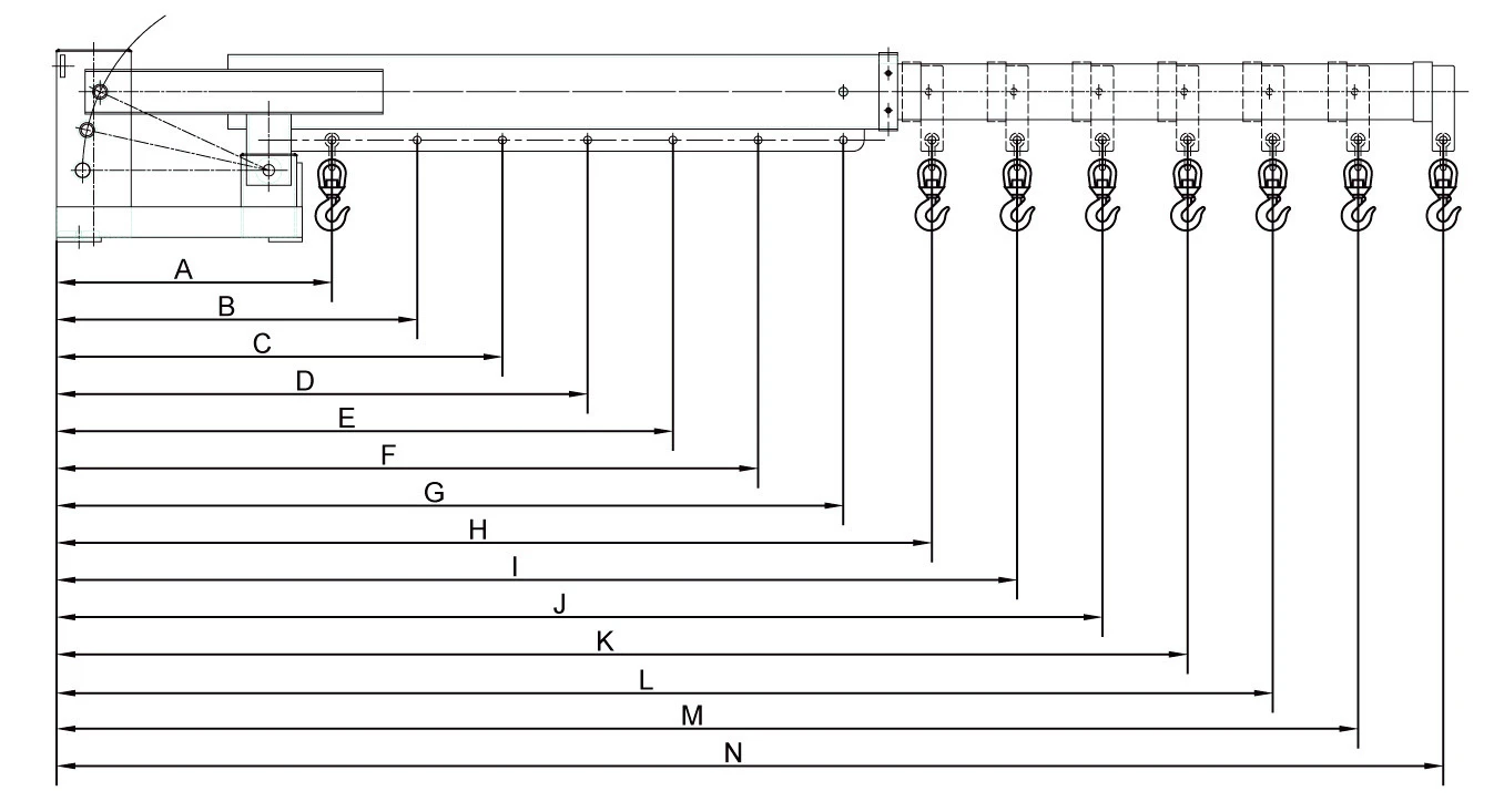 Silverstone_AR-E30_teleskopska_konzola_za_čeoni_viličar_raspon_nosivost Tteleskopska konzola za čeoni viličar 3000kg specifikacije